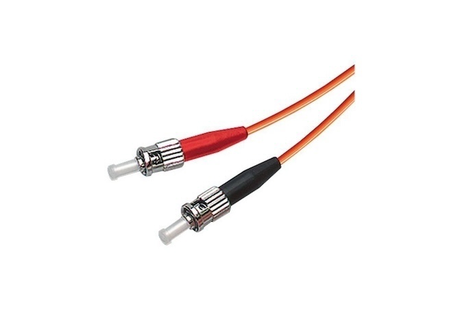 Оптический коммутационный шнур ST PC 2x – ST PC 2x, MM OM4