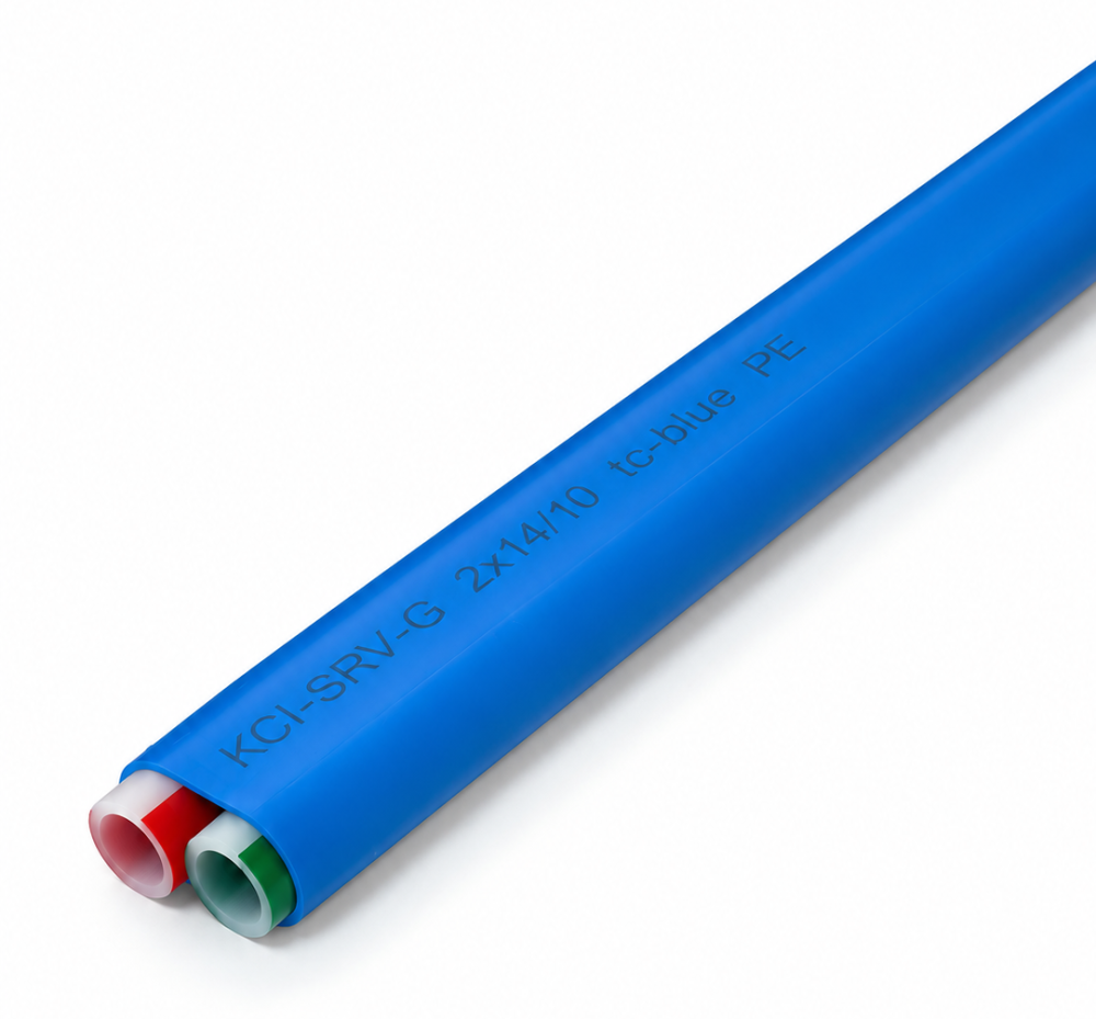 Пакет микротрубок KCI-SRV-G 2×14 tc-blue