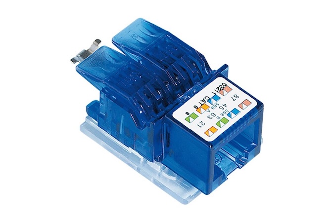 Коммутационный модуль R&M Cat. 6, 1xRJ45/u, Freenet