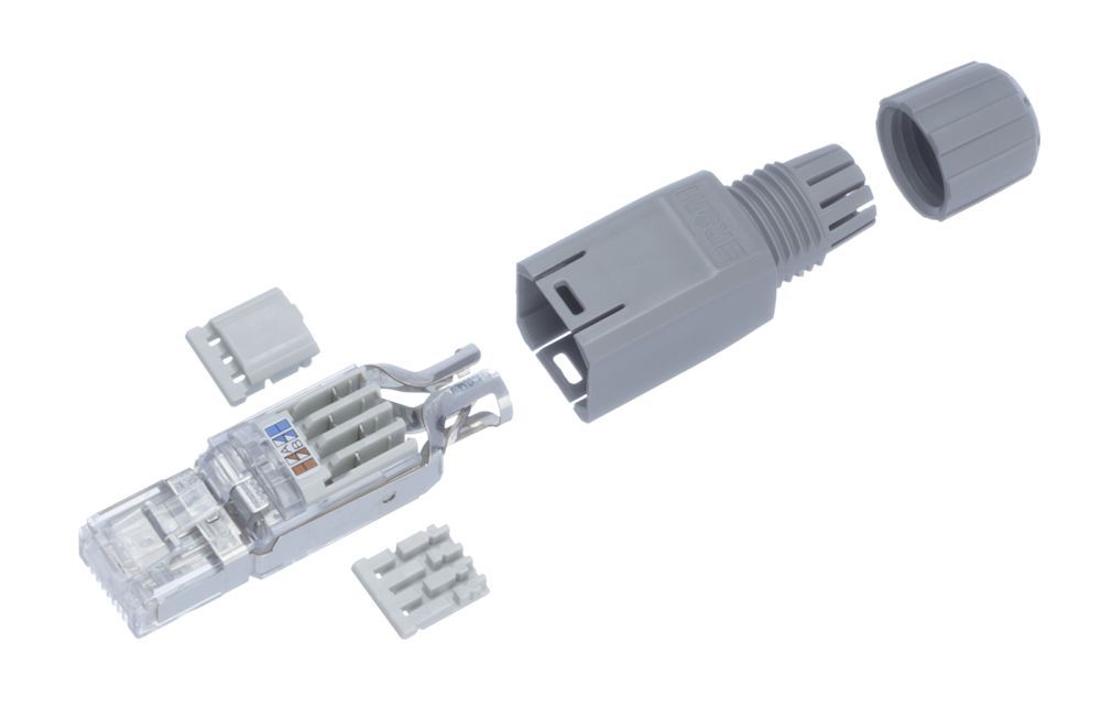 Многоразовый коннектор R&M RJ-45 Cat.5e