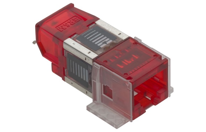 Коммутационный модуль R&M Cat. 6A, 1xRJ45/u, Freenet