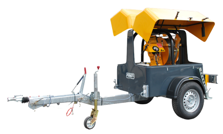 Лебедка на прицепе 30 кН Plumett TL 3119 DR-570/9