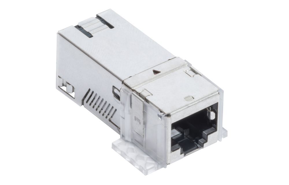 Коммутационный модуль R&M Cat. 8.1, 1xRJ45/s, Freenet