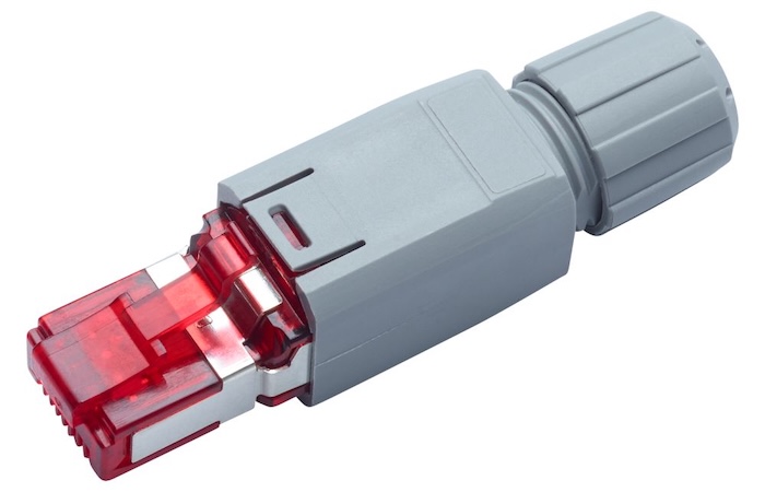 Многоразовый коннектор R&M RJ-45 Cat.6a