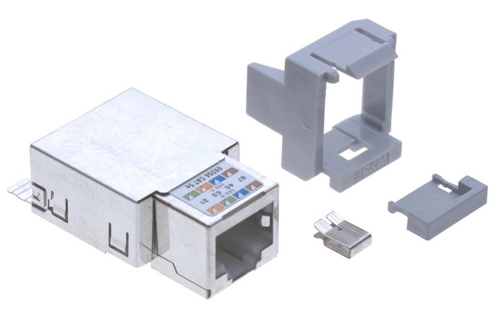 Коммутационный модуль R&M Cat. 5e, 1xRJ45/s, Snap-in