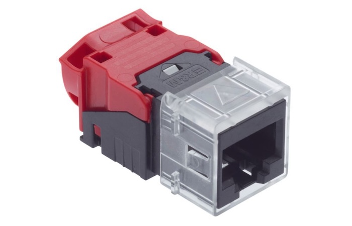 Коммутационный модуль R&M Cat. 6A EL, 1xRJ45/u, Adapter No.1